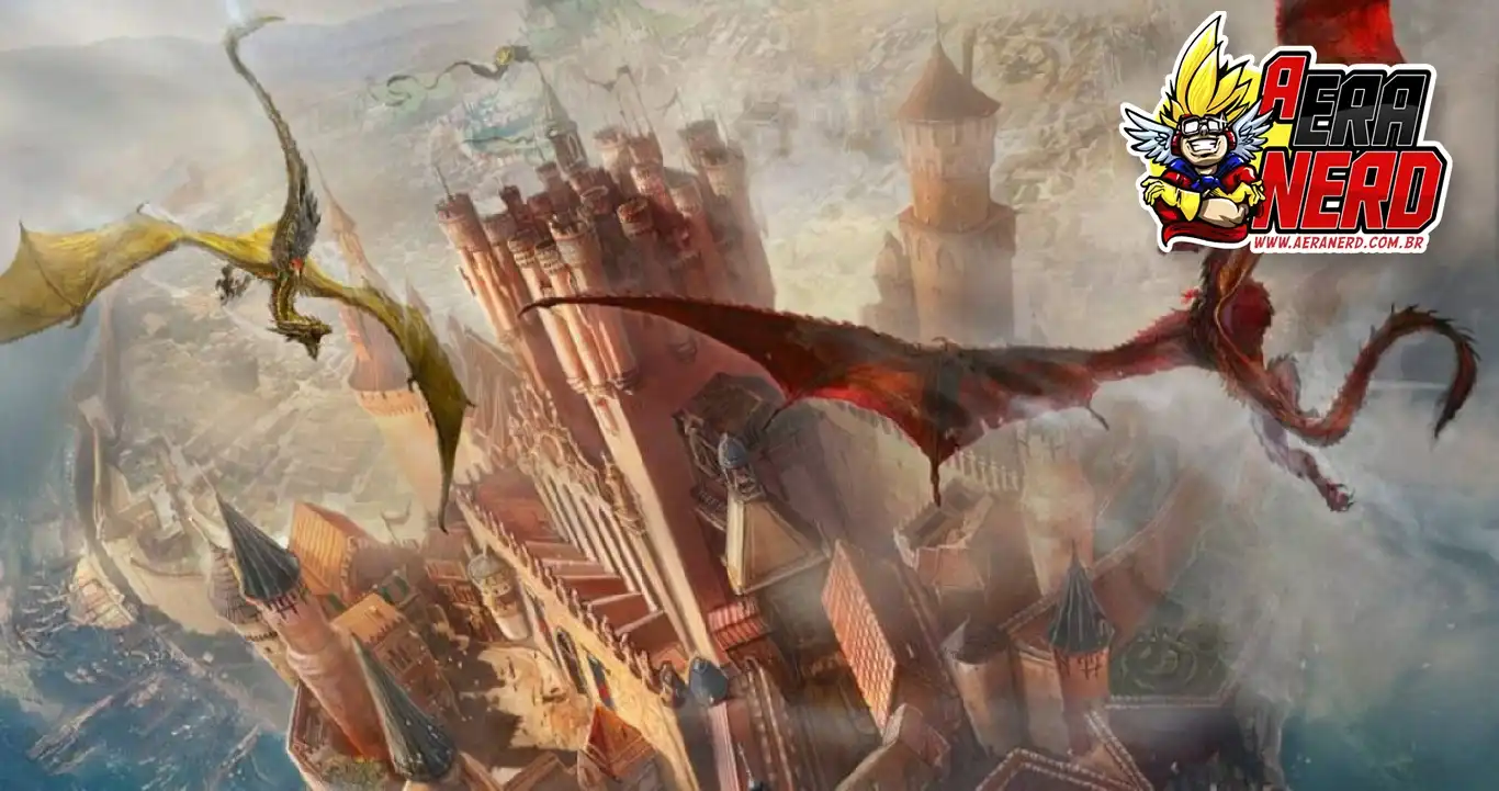 George R.R. Martin revela capas e ilustrações de The Rise of the Dragon