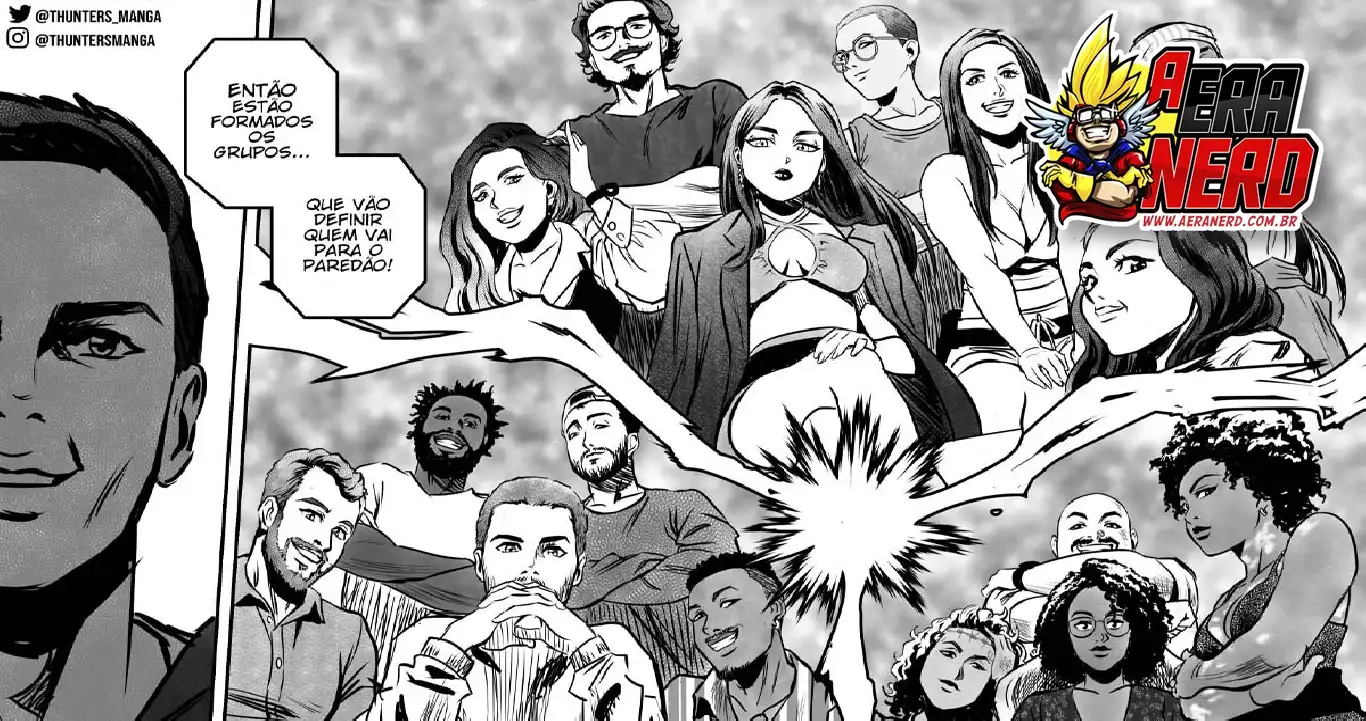 Ilustrador está transformando cenas do BBB 22 em mangá