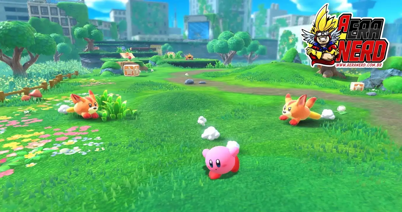 Kirby and the Forgotten Land ganha novo trailer e data de lançamento no Nintendo Switch