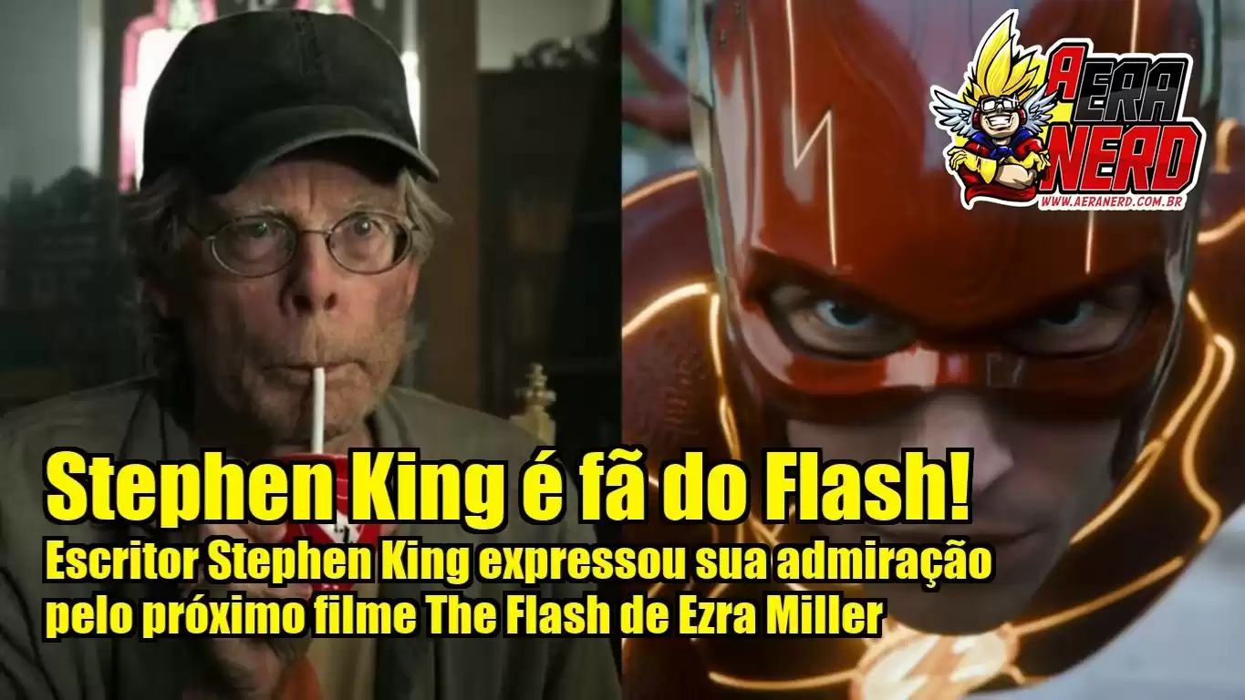 Stephen King é fã do Flash!