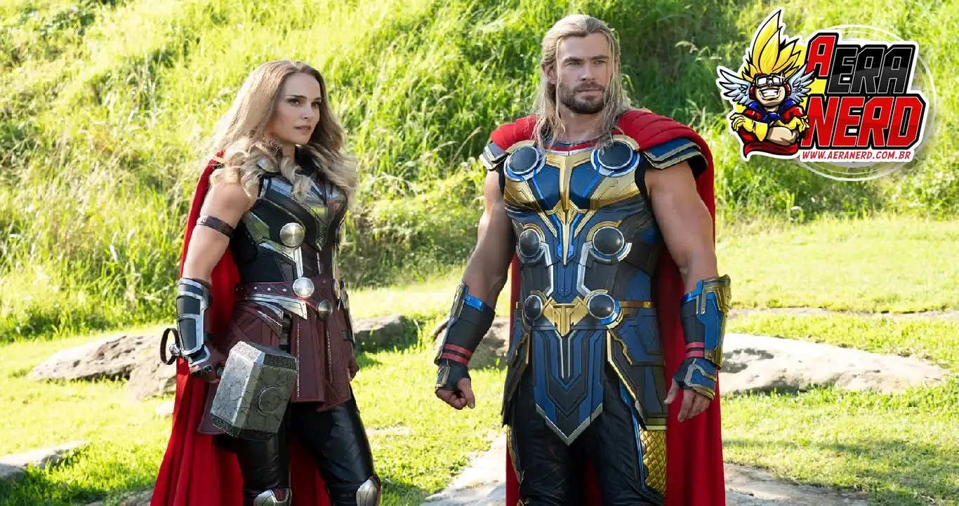 Thor: Amor e Trovão | Revista divulga imagem exclusiva de Poderosa Thor e Deus do Trovão
