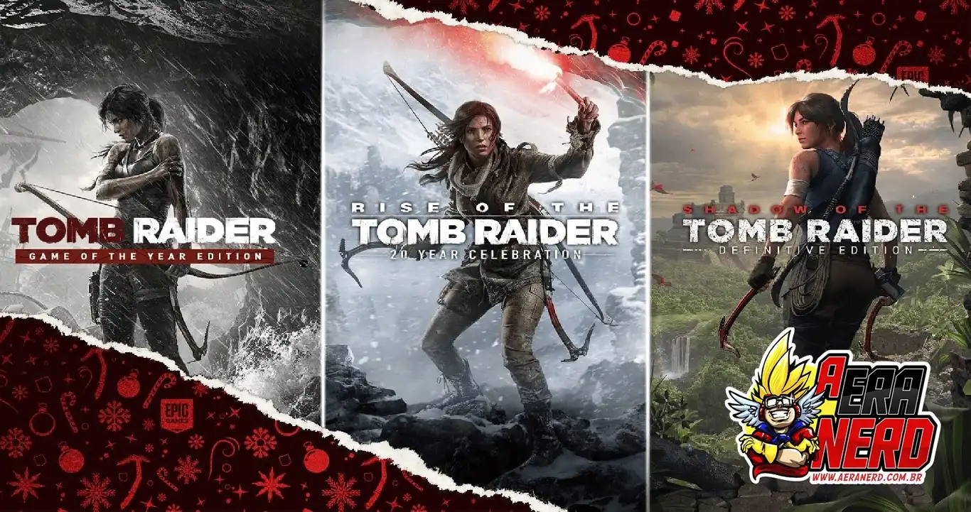 Tomb Raider: Trilogia Definitiva para PC está de graça na Epic Games Store
