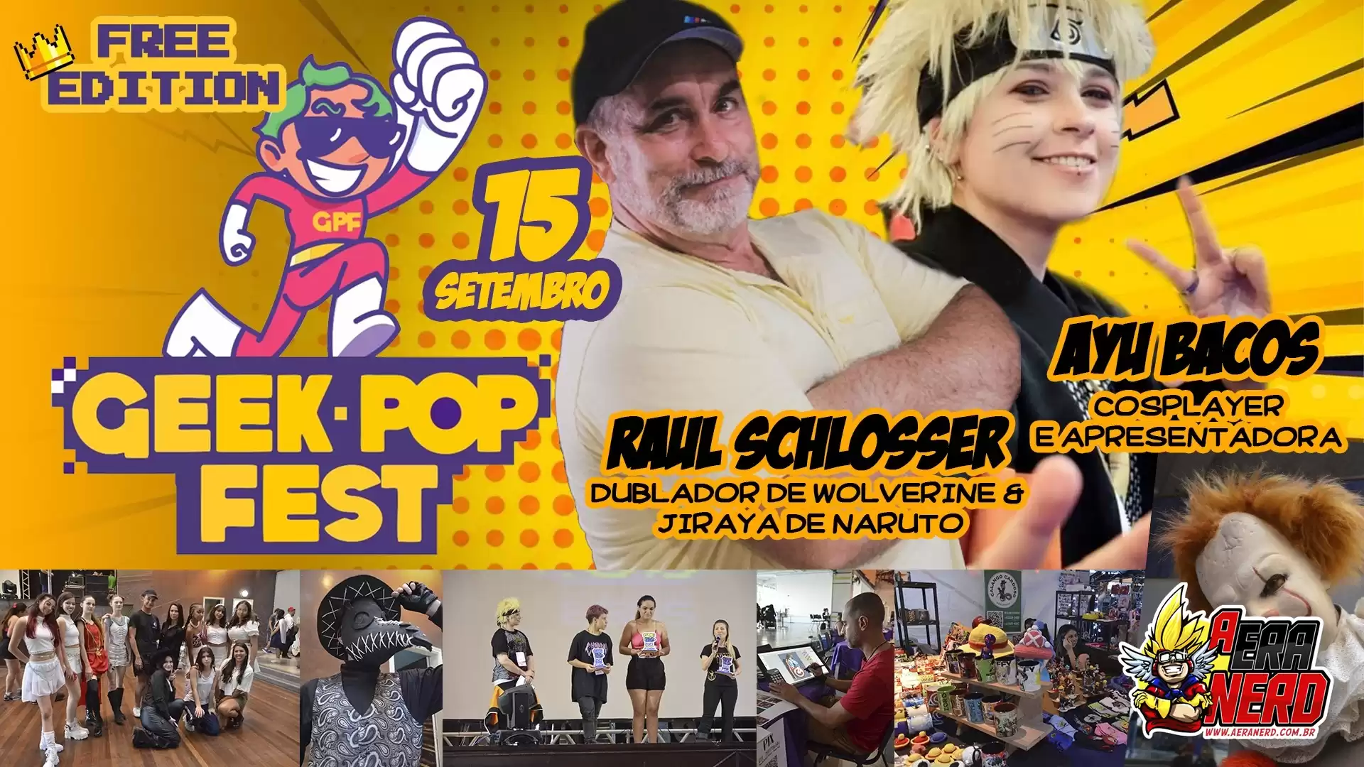 Vem ai o Geek Pop Fest 2024 - Em Rio Claro